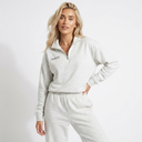 Noëlle Zip-Up Sweatshirt & Wide-Leg Jogger Co-Ord Set