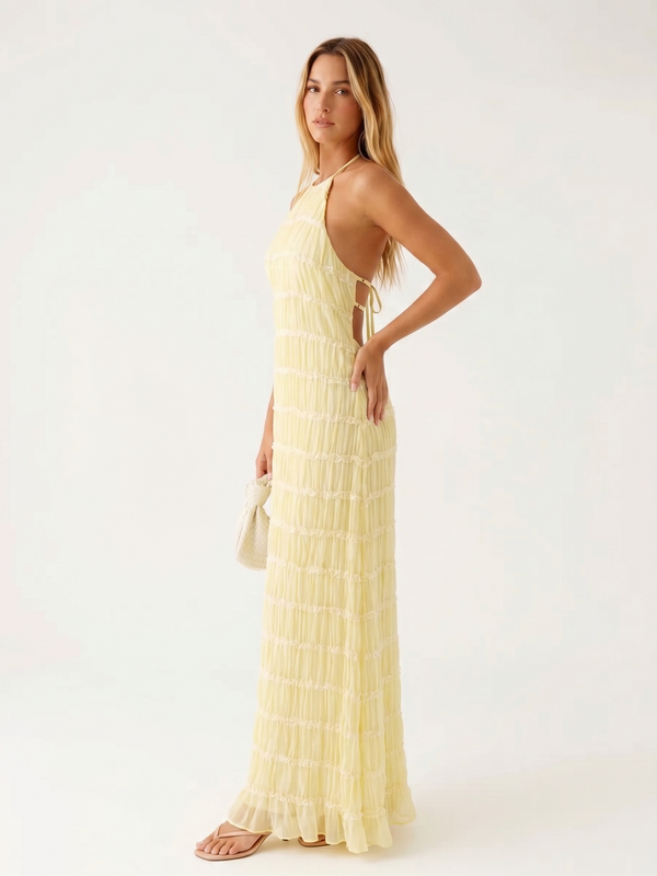 Angela Summer Statement Maxi Dress