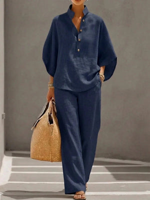 Maribel Linen Relaxed Everyday Set