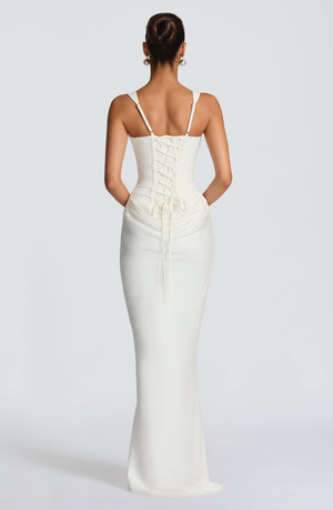 Elara Sculpt Maxi Dress