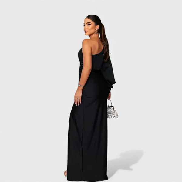 Valentina One-Shoulder Maxi Dress