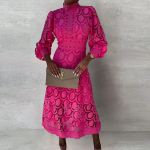 Elowen Lace Elegance Maxi Dress