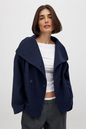 Elise Double-Breasted Coat