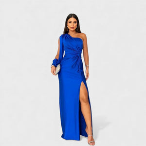 Valentina One-Shoulder Maxi Dress