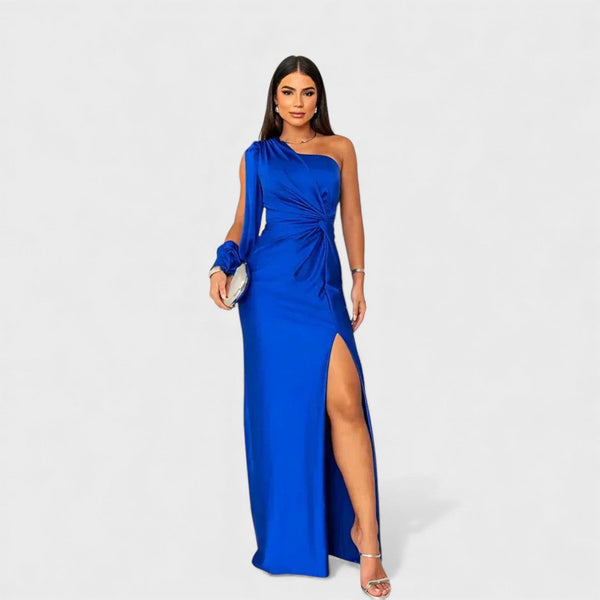 Valentina One-Shoulder Maxi Dress