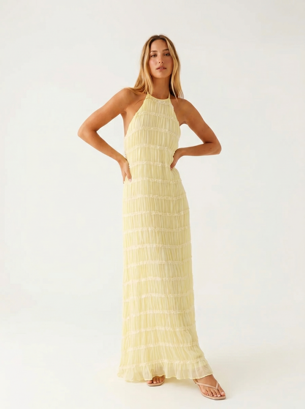 Angela Summer Statement Maxi Dress