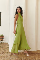Celeste Émeraude Maxi Dress