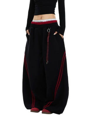 Arden Stride Wide-Leg Joggers