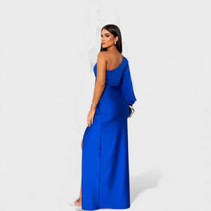 Valentina One-Shoulder Maxi Dress