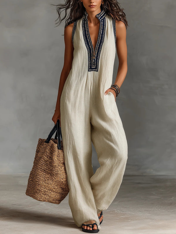 Léonie Linen Jumpsuit
