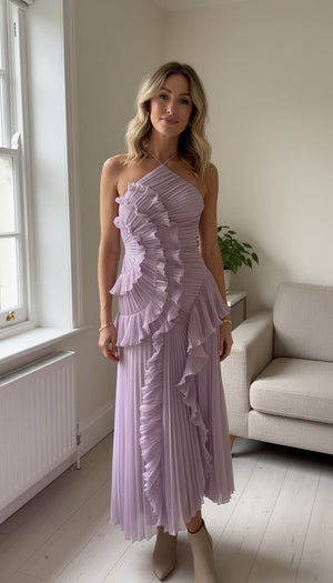 Rosalie Ruffle Muse Maxi Dress