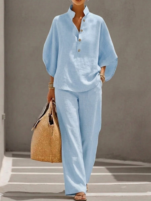 Maribel Linen Relaxed Everyday Set