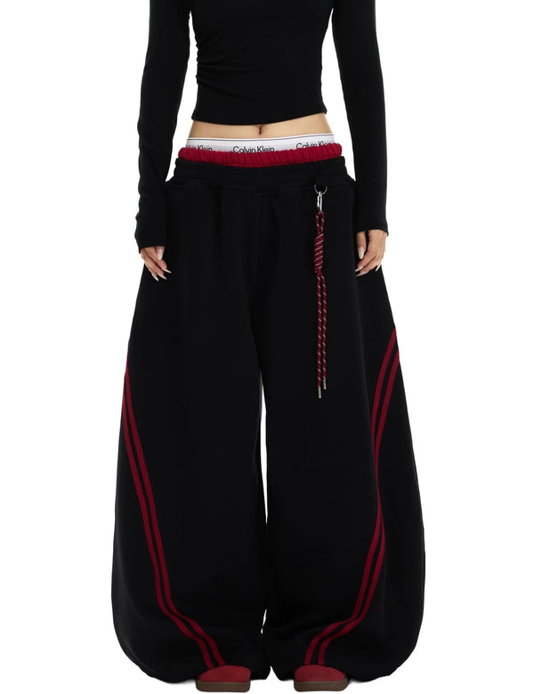 Arden Stride Wide-Leg Joggers