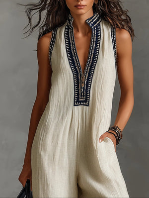 Léonie Linen Jumpsuit