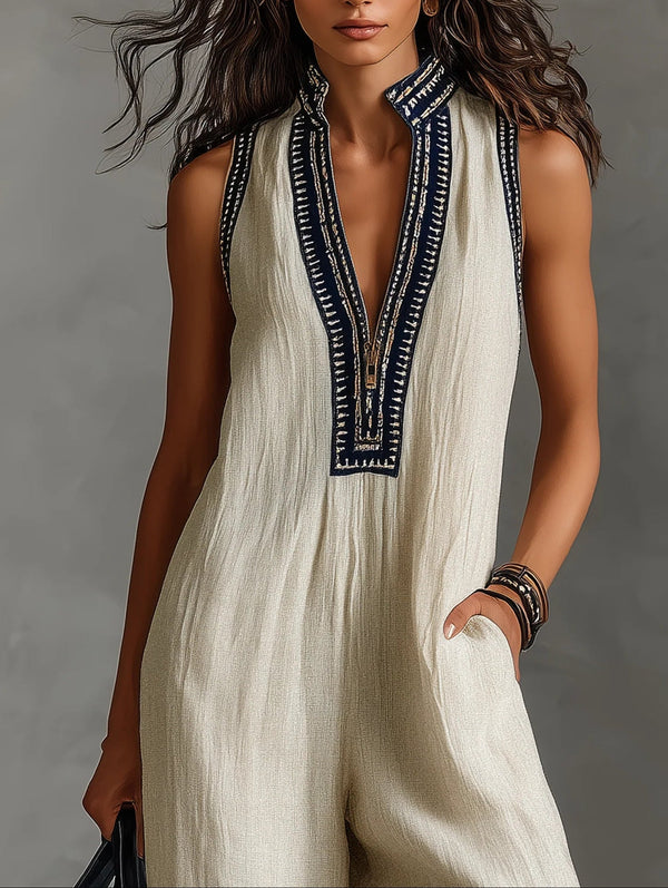 Léonie Linen Jumpsuit