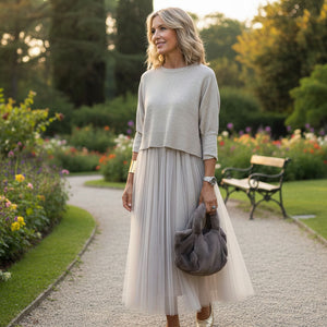 Élodie Layered Two-Piece Dress Set