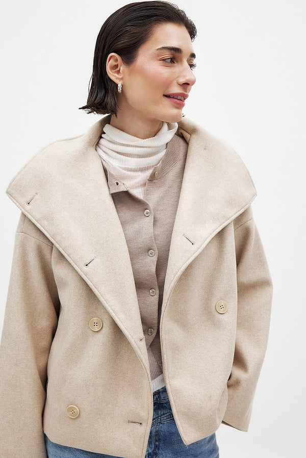 Elise Double-Breasted Coat