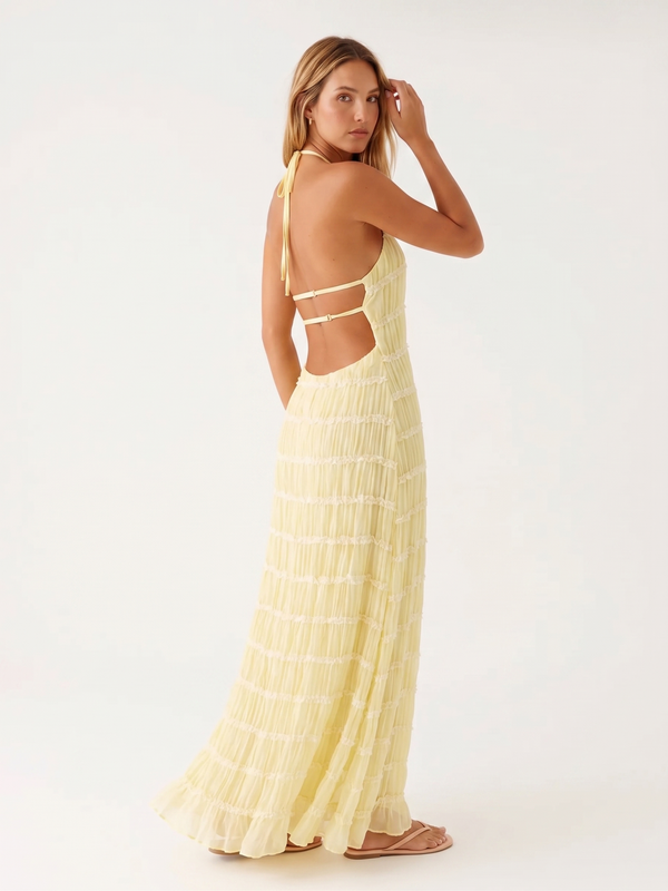 Angela Summer Statement Maxi Dress