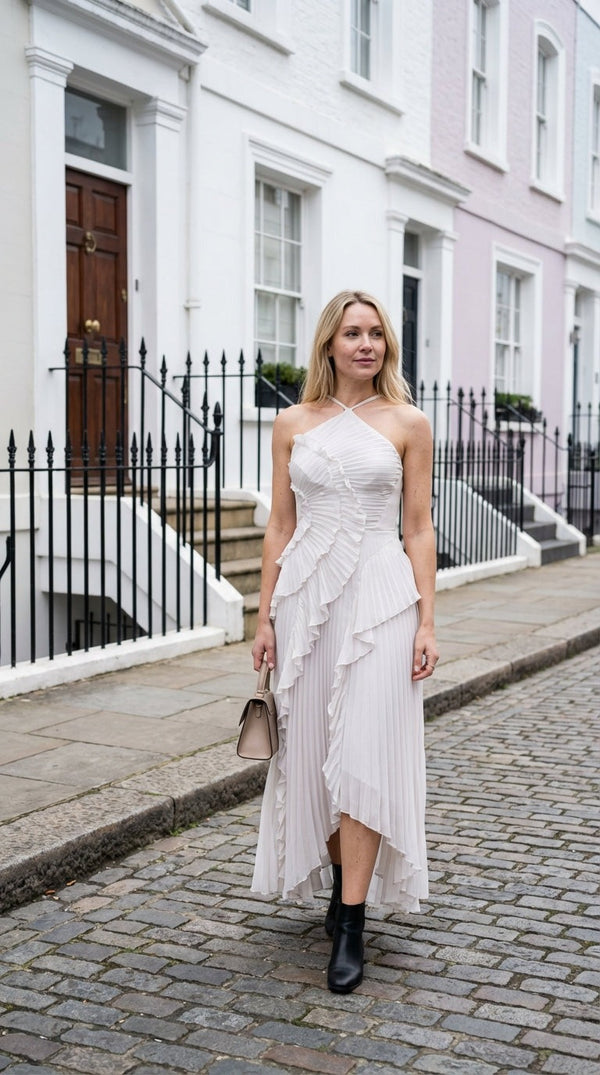 Rosalie Ruffle Muse Maxi Dress