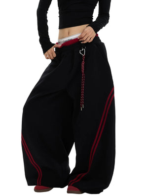 Arden Stride Wide-Leg Joggers
