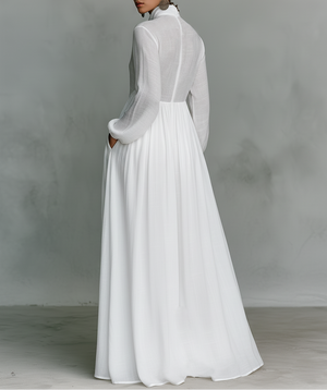 Serena Cotton & Linen Maxi Dress