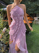 Rosalie Ruffle Muse Maxi Dress