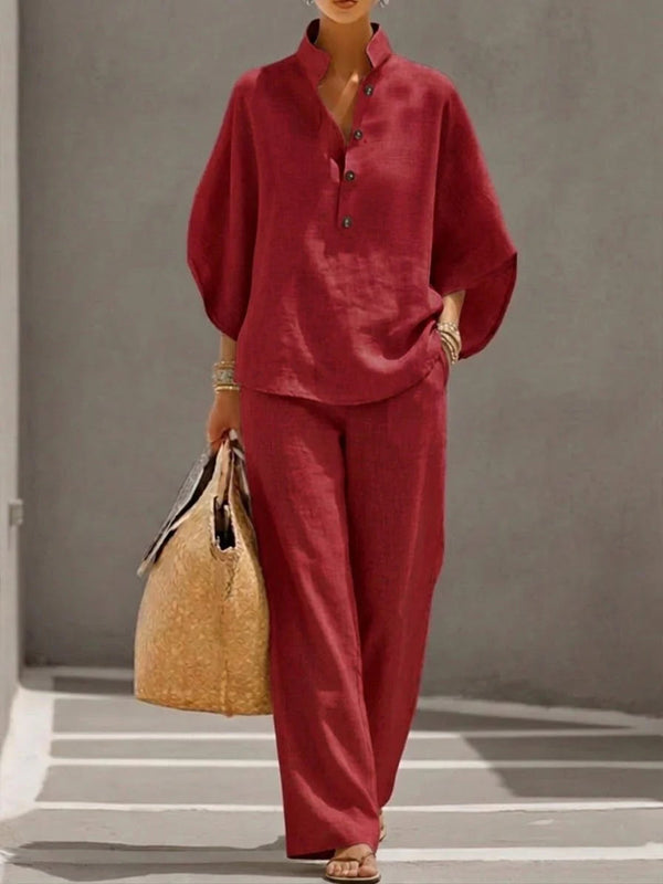 Maribel Linen Relaxed Everyday Set