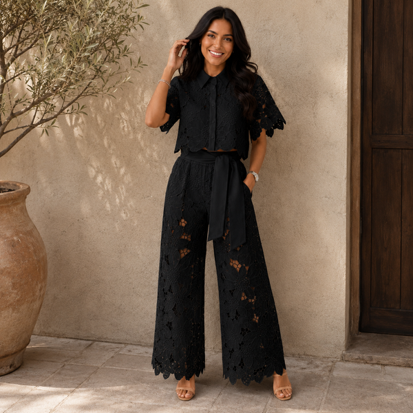 Marbella Lace Two-Piece Set