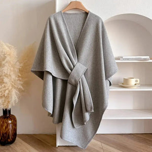 Maëlle Soft Wrap Poncho