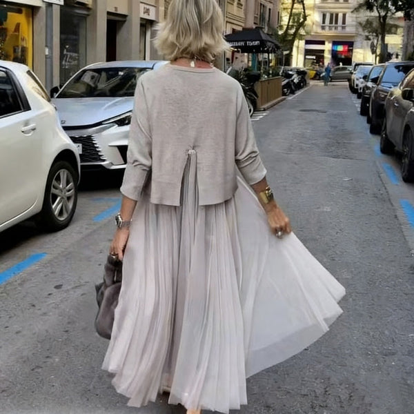 Élodie Layered Two-Piece Dress Set