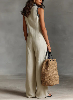 Léonie Linen Jumpsuit