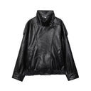 Noir Élan Leather Jacket