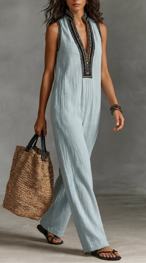 Léonie Linen Jumpsuit