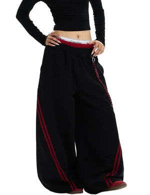 Arden Stride Wide-Leg Joggers
