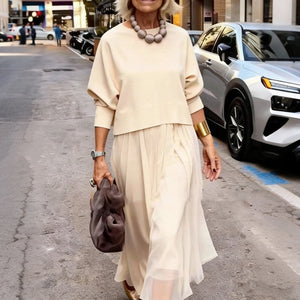 Élodie Layered Two-Piece Dress Set
