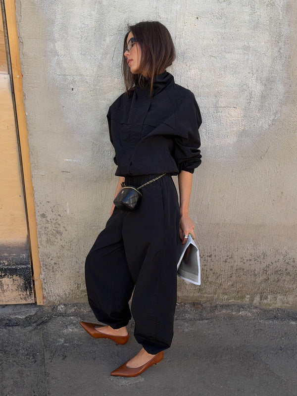 Erica | Women's Tricot Funnel Neck Windbreaker