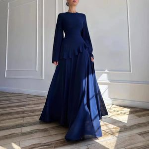 Delphine Tiered Bell Sleeve Maxi Dress