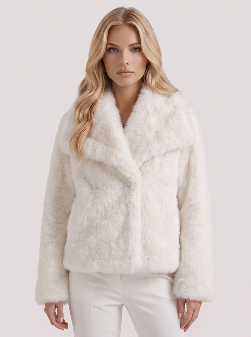 Stella | Women's Shaggy Faux Fur Winter Jacket