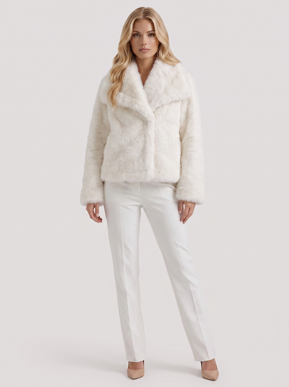 Stella | Women's Shaggy Faux Fur Winter Jacket