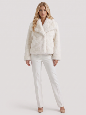 Stella | Women's Shaggy Faux Fur Winter Jacket
