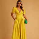 Celeste | Women's Tailored Wide Leg Elegant Formal Jumpsuit