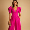 Celeste | Women's Tailored Wide Leg Elegant Formal Jumpsuit