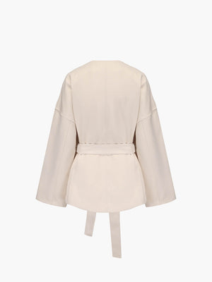 Hilda | Women's Longline Open-Front Ribbed Knit Cardigan