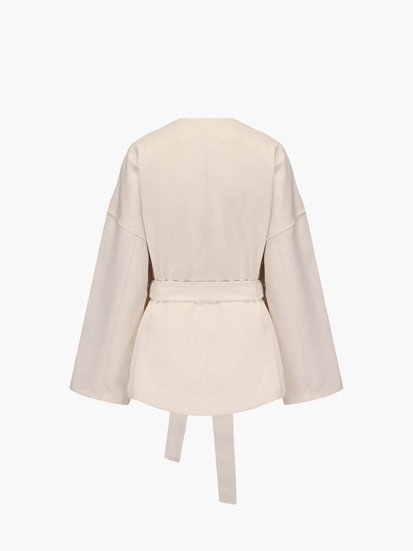 Hilda | Women's Longline Open-Front Ribbed Knit Cardigan