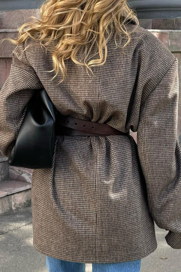Anna | Women's Structured Tweed Coat