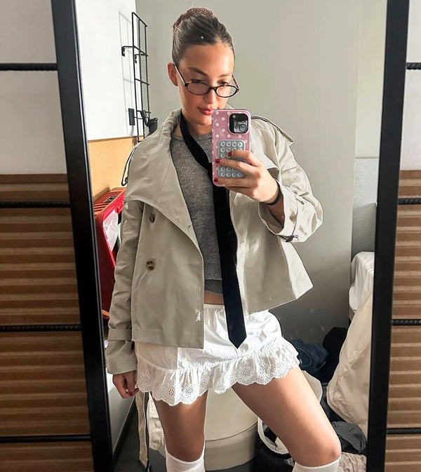 Teresa | Women's British Belted Trench Coat