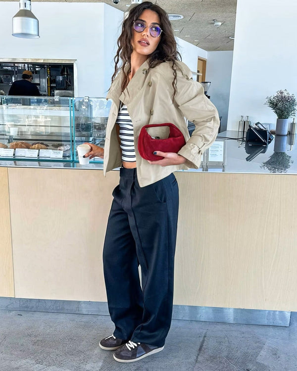 Teresa | Women's British Belted Trench Coat
