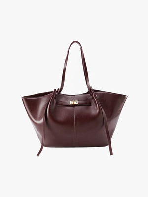 Joëlle Structured Vegan Leather Shopper Bag