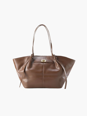 Joëlle Structured Vegan Leather Shopper Bag