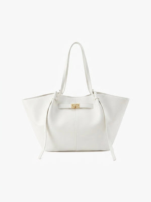 Joëlle Structured Vegan Leather Shopper Bag